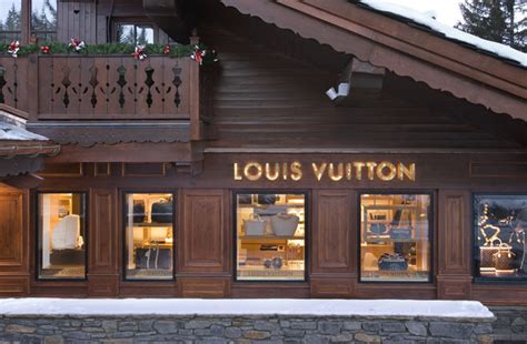 Louis Vuitton opens up in Courchevel for the ski season